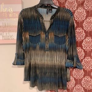 New Direction blouse ✨ Dress causal, super comfy, and fits to size.